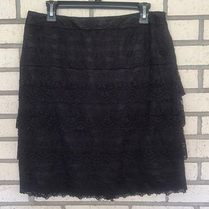 Larry Levine Lace Skirt